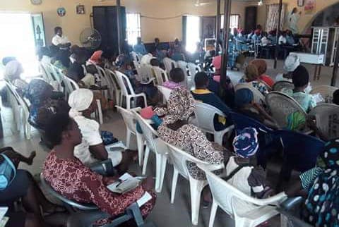 Conference hall filled with attendees