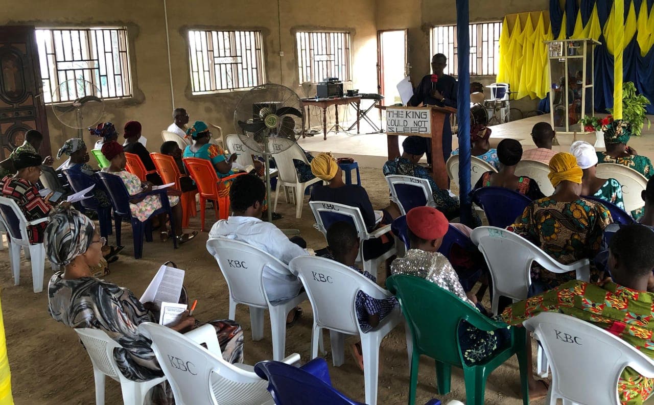 Fellowship gathering